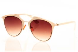 Солнцезащитные очки, Женские очки 2024 года dior_so_real_gold
